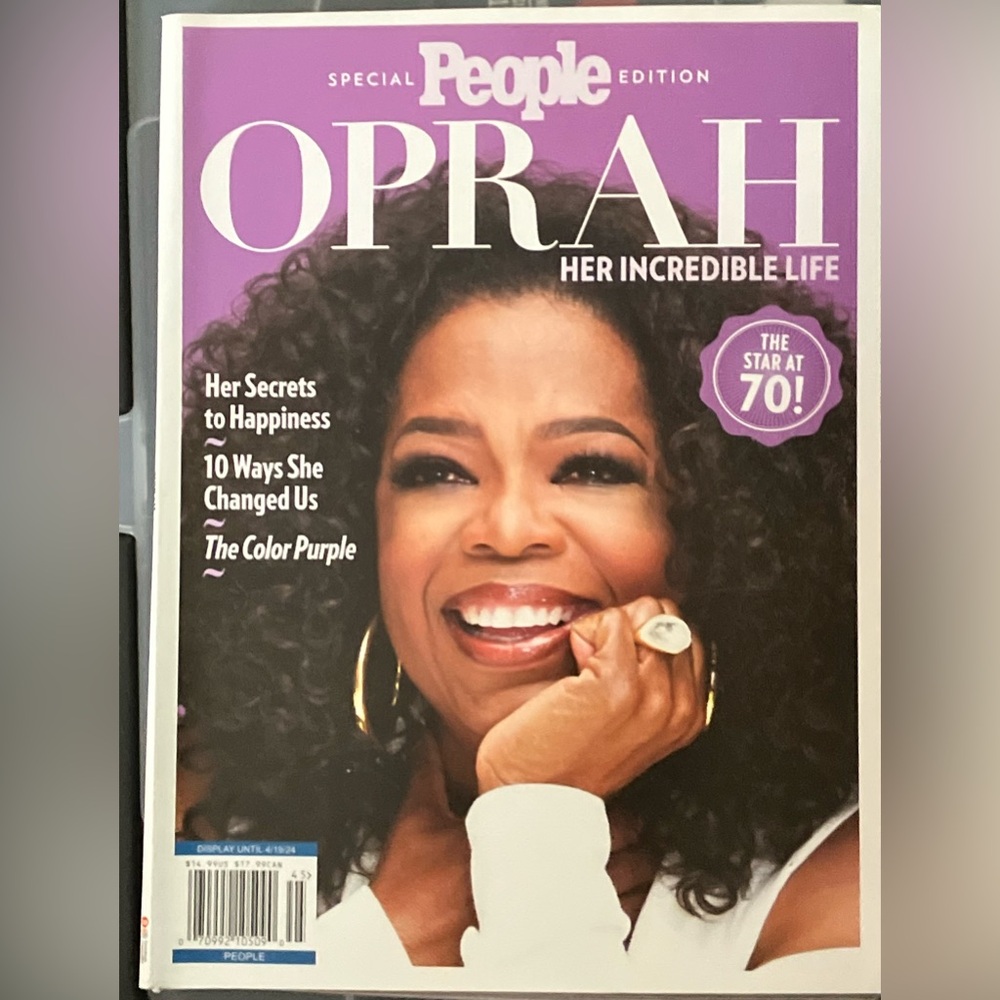 Special Edition 2024 People Magazine Oprah Her Incredible Life (The Star at 70)